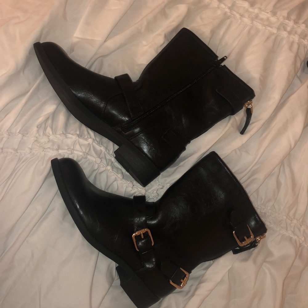 Black booties